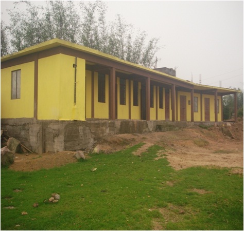  LPS building at Urkasniang  including toilet facilities 