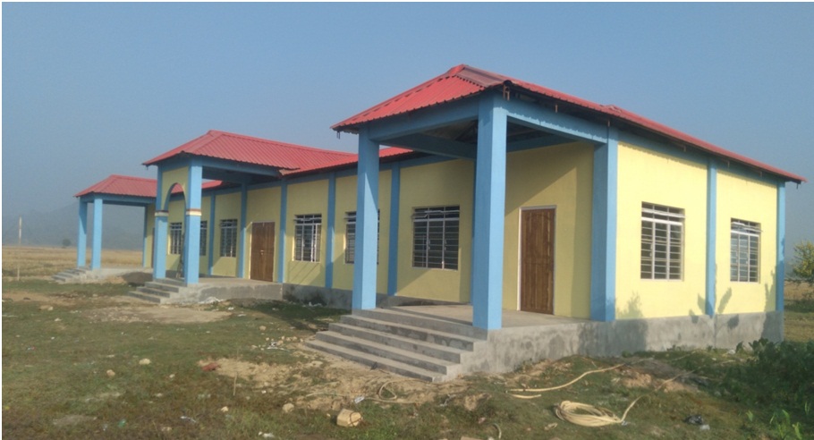 Construction of skill development training centre for sustainable and socio-economic at Sulguri Village.