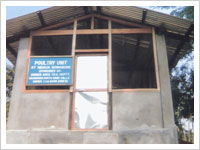 Construction of Poultry Unit at Megua Songmong under SCA-BADP, District Level, 2008-09