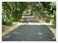 Metalling &  Blacktopping of link road from Upper Gasuapara to Lower Gasuapara  completed   
